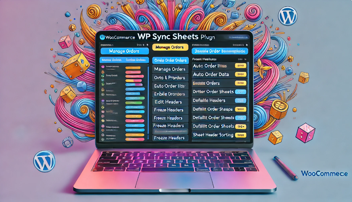 WP Sync Sheets For WooCommerce – WooCommerce Google Spreadsheet Addon